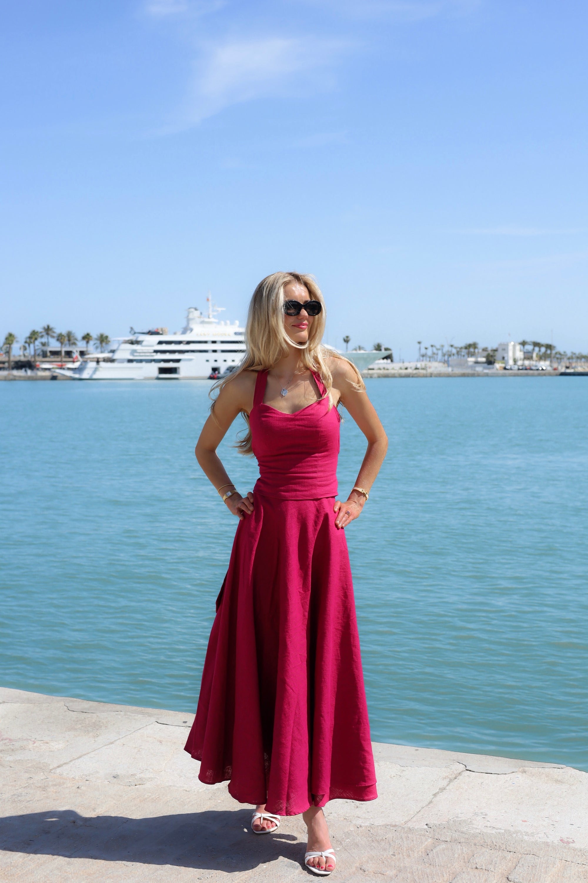 Ballerina Midi Skirt | Cherry