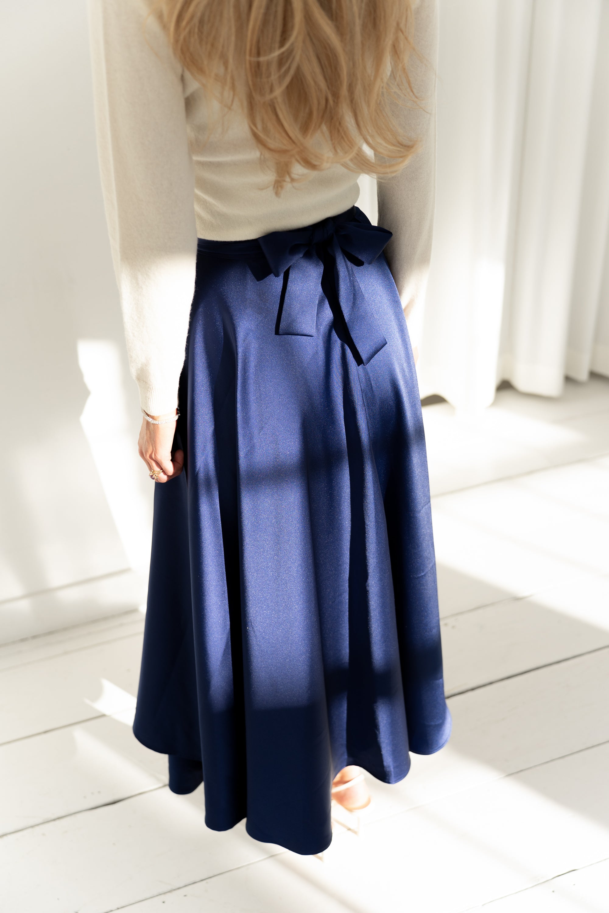 Ballerina Midi Skirt | Navy