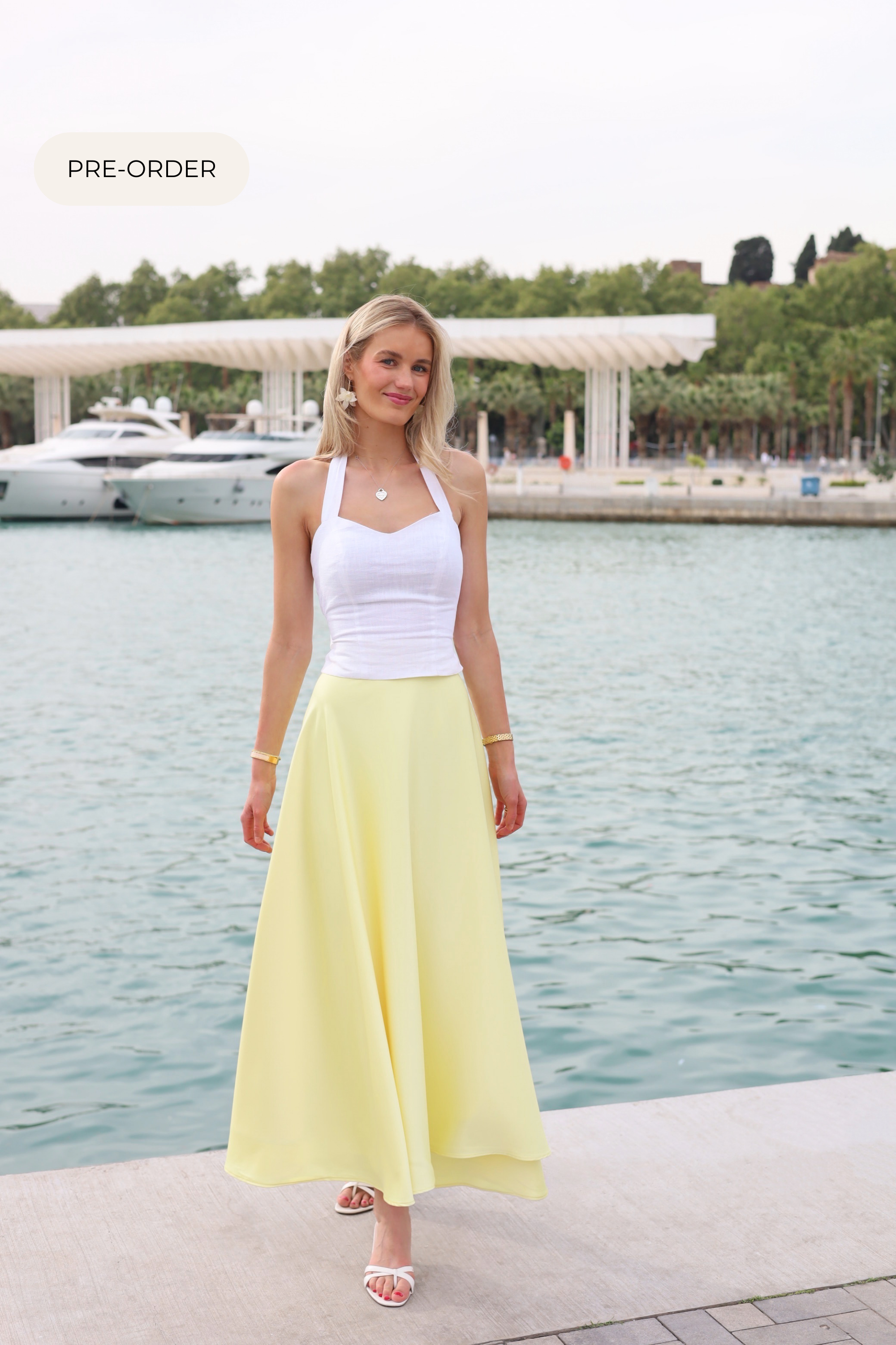Ballerina Midi Skirt | Limoncello