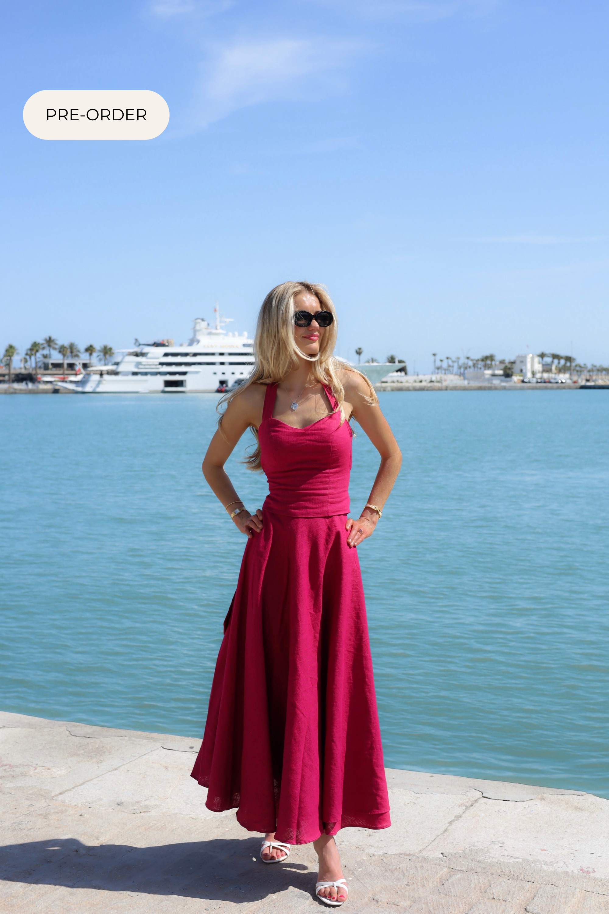 Ballerina Midi Skirt | Cherry