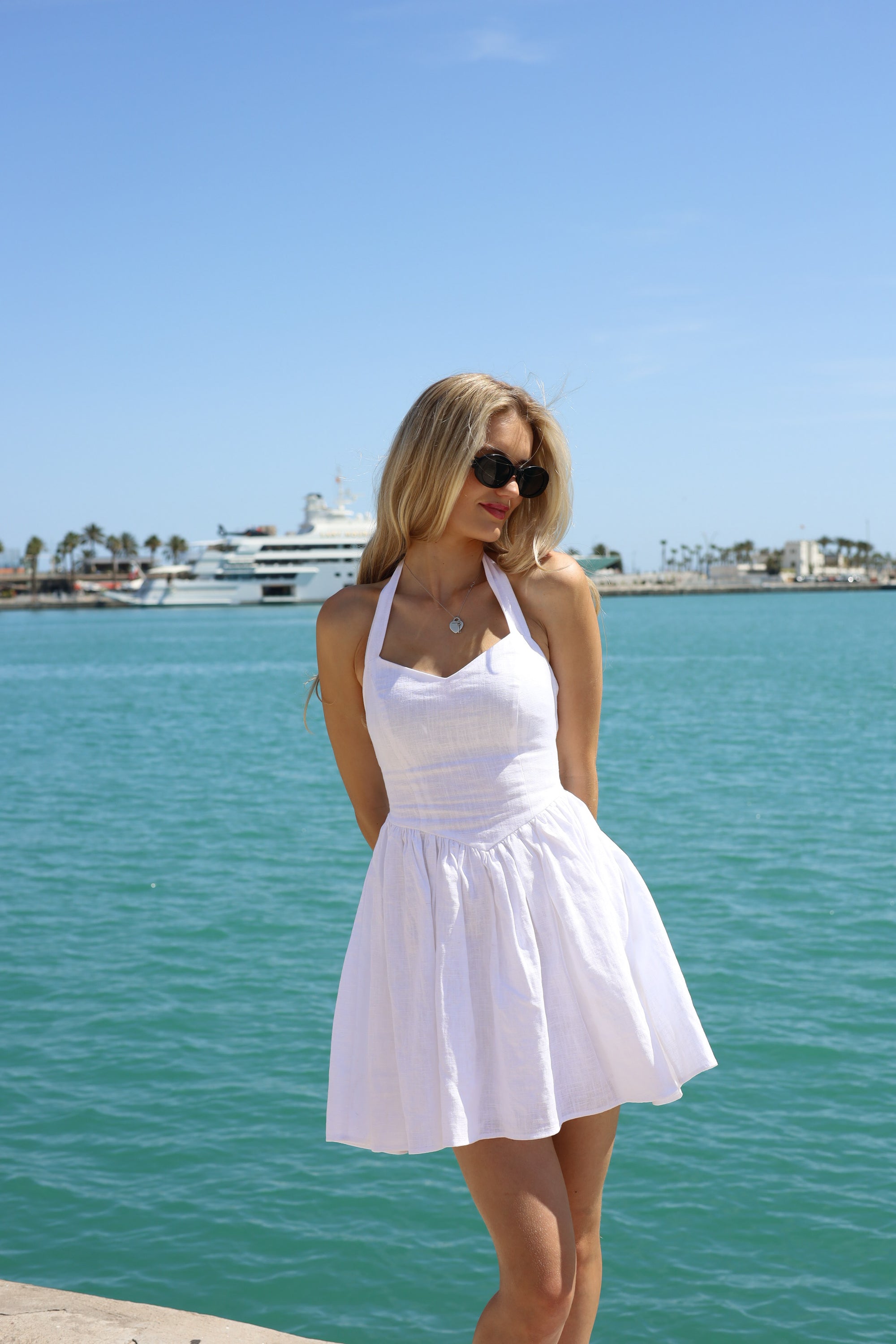 Cloud Linen Dress | Ivory