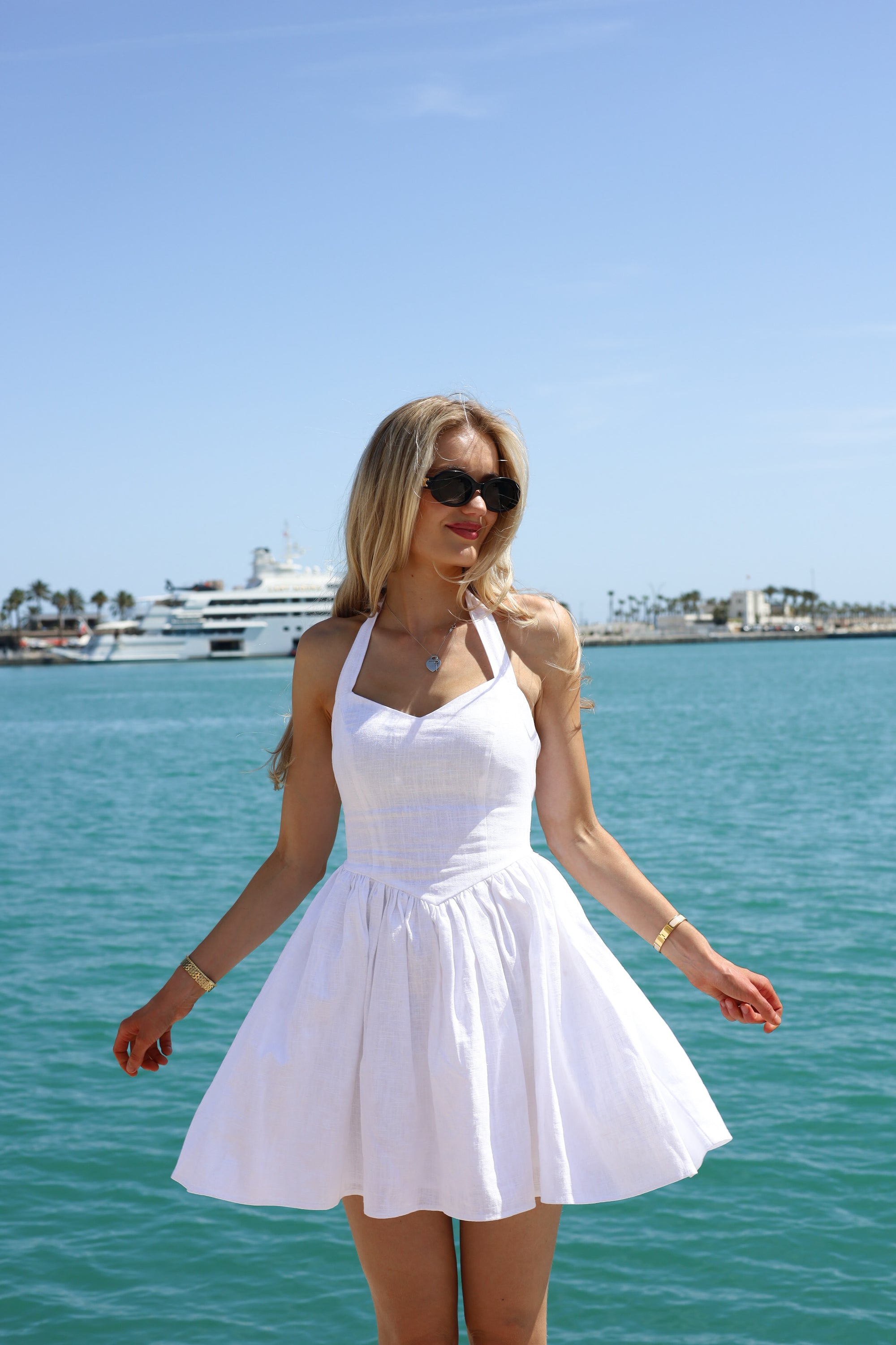 Cloud Linen Dress | Ivory