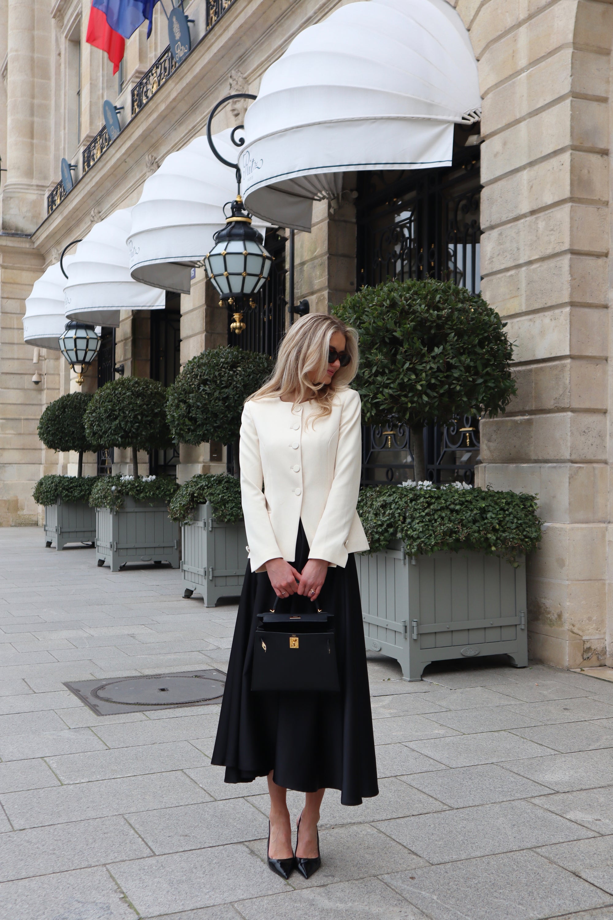 Ballerina Midi Skirt | Noir