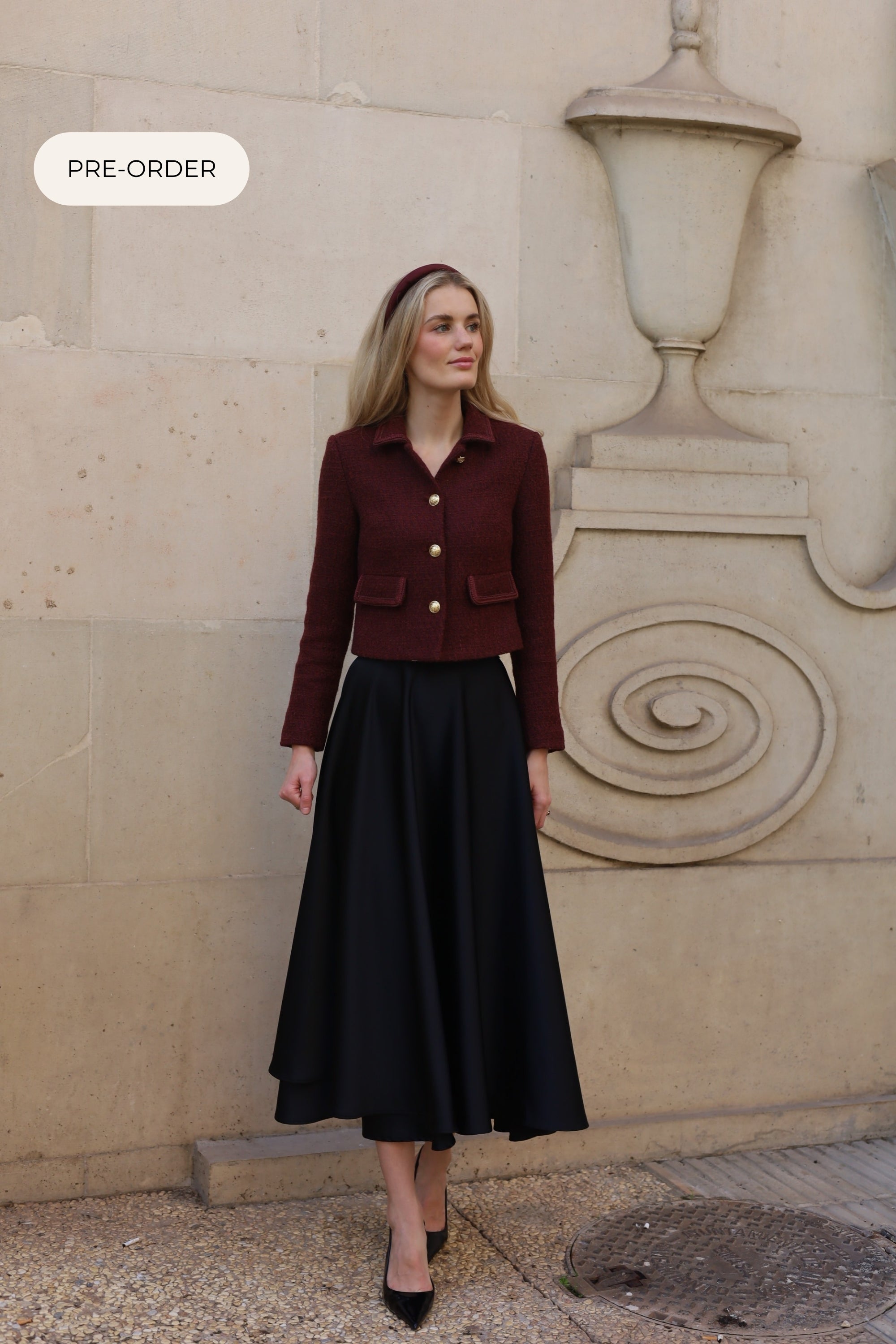 Ballerina Midi Skirt Noir