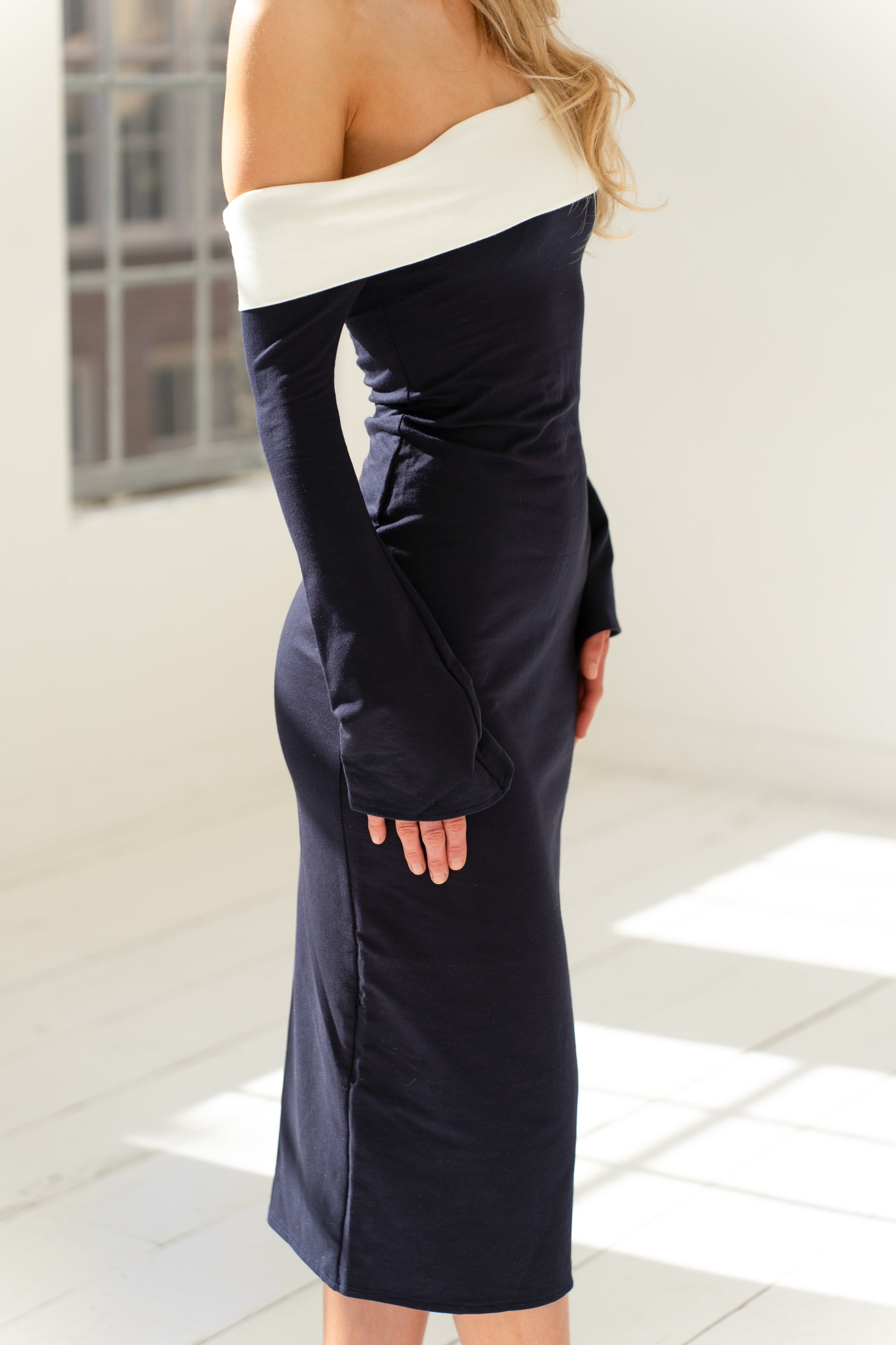 Adore Me Midi Dress | Midnight