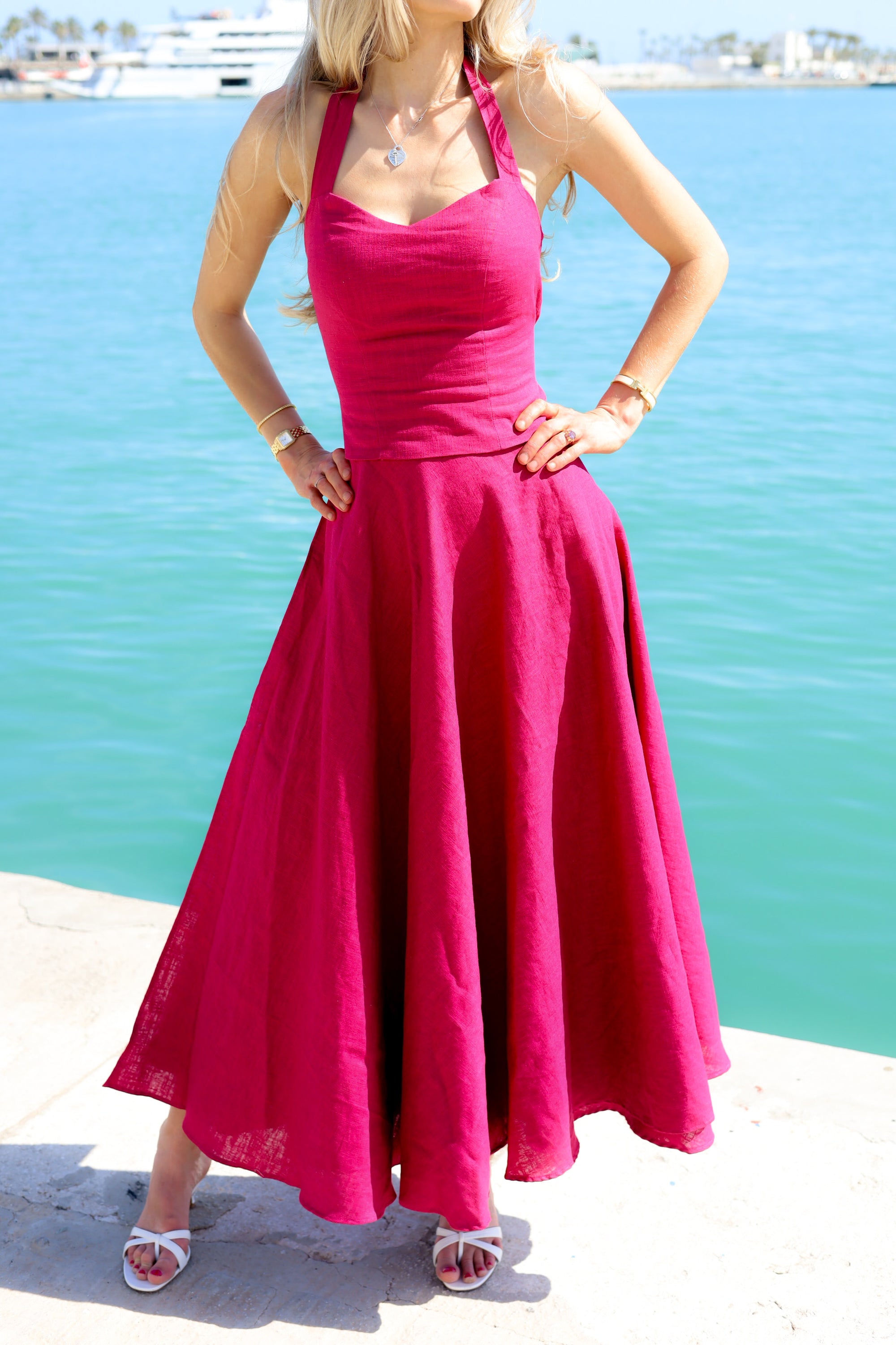 Ballerina Midi Skirt | Cherry
