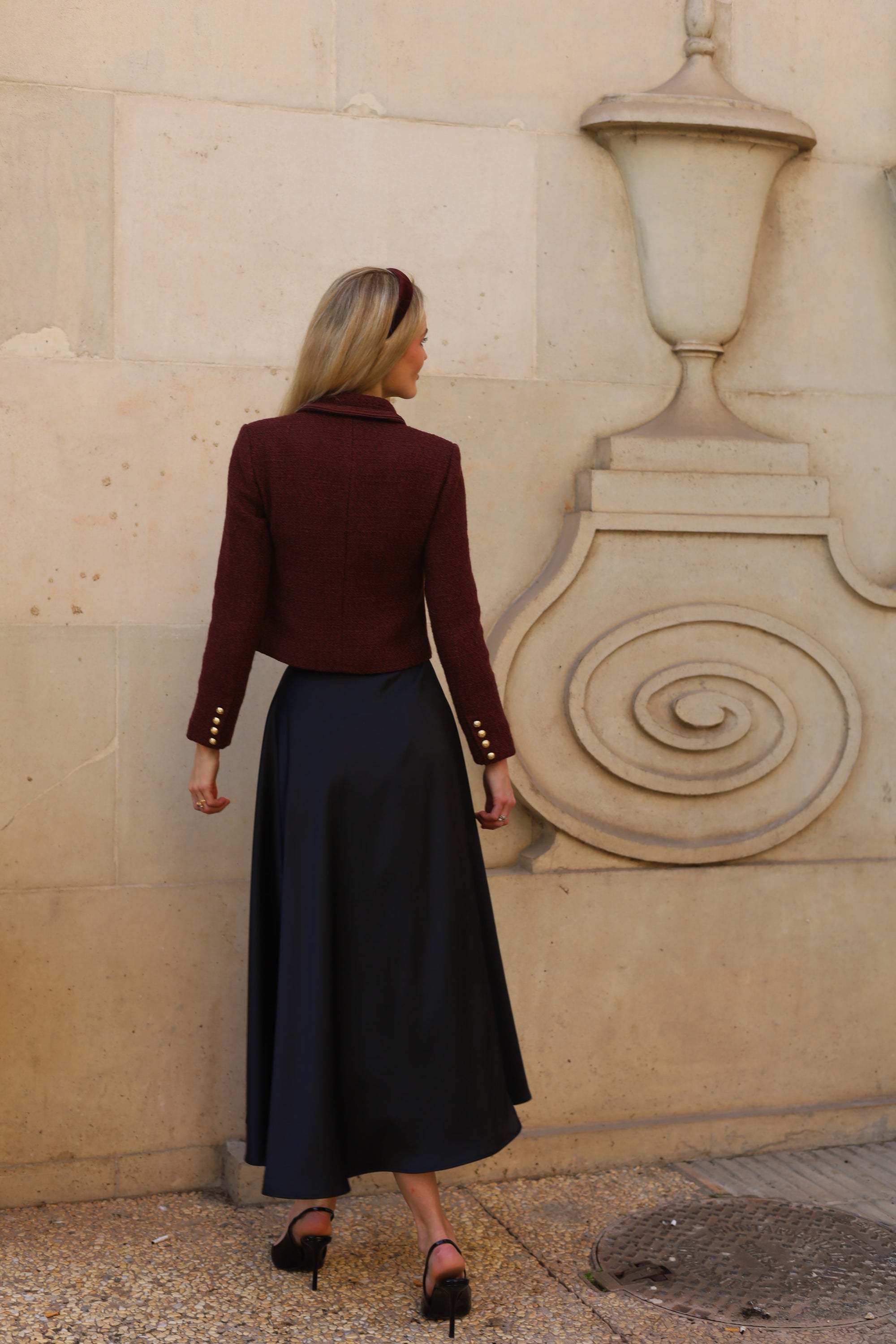 Ballerina Midi Skirt | Noir