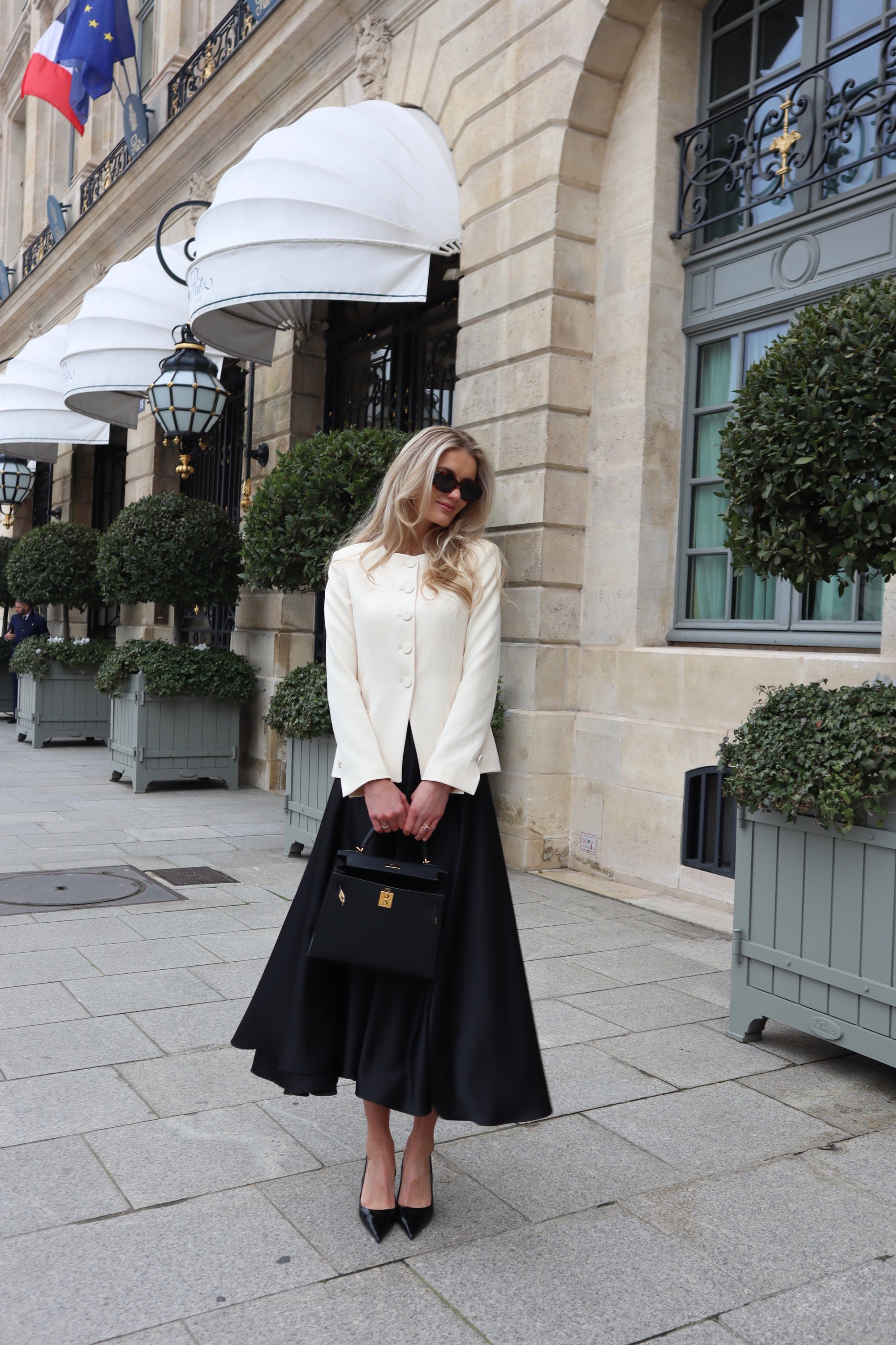 Ballerina Midi Skirt | Noir