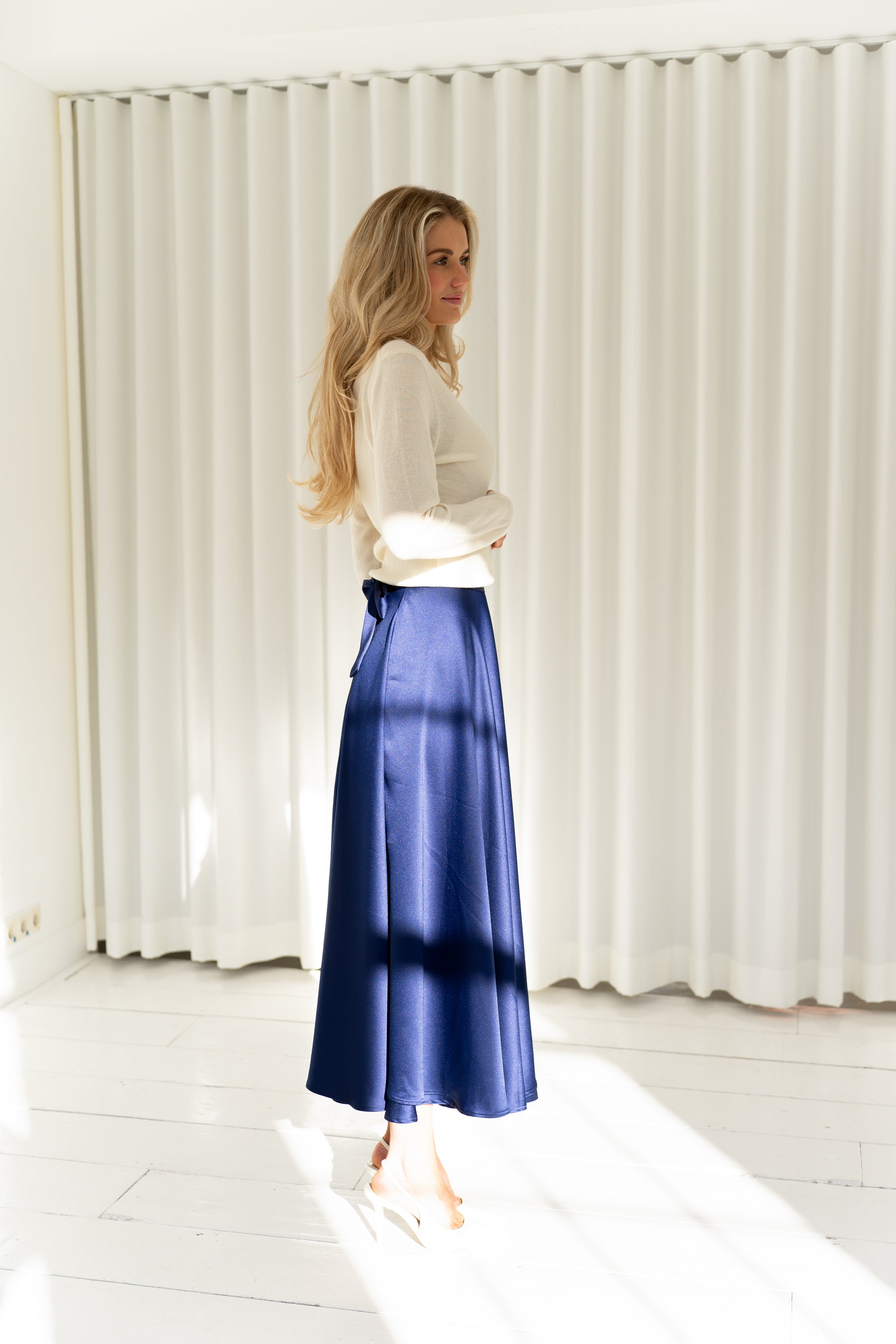 Ballerina Midi Skirt | Navy