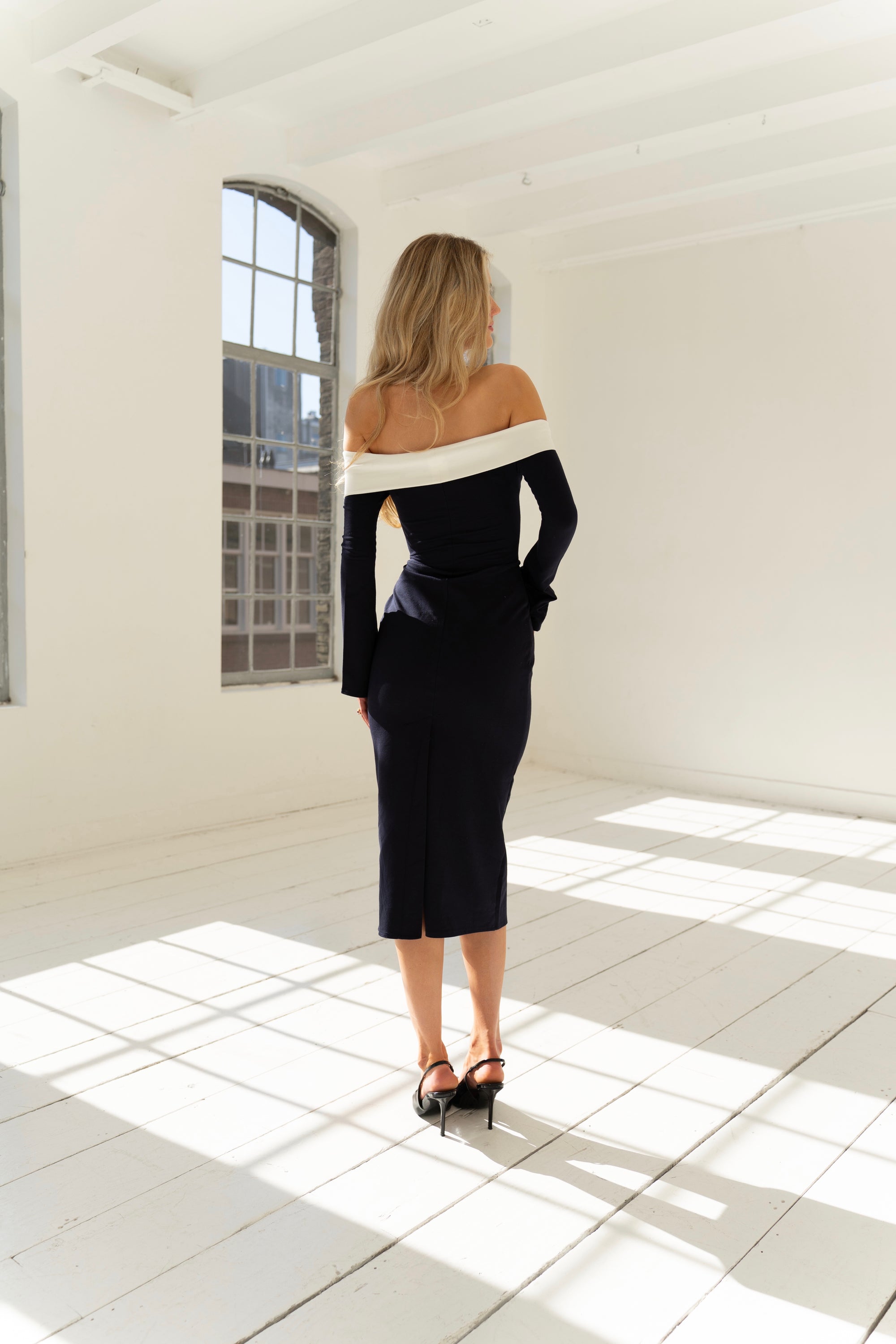 Adore Me Midi Dress | Midnight