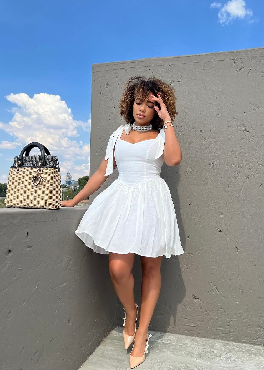 Cloud Linen Dress | Ivory