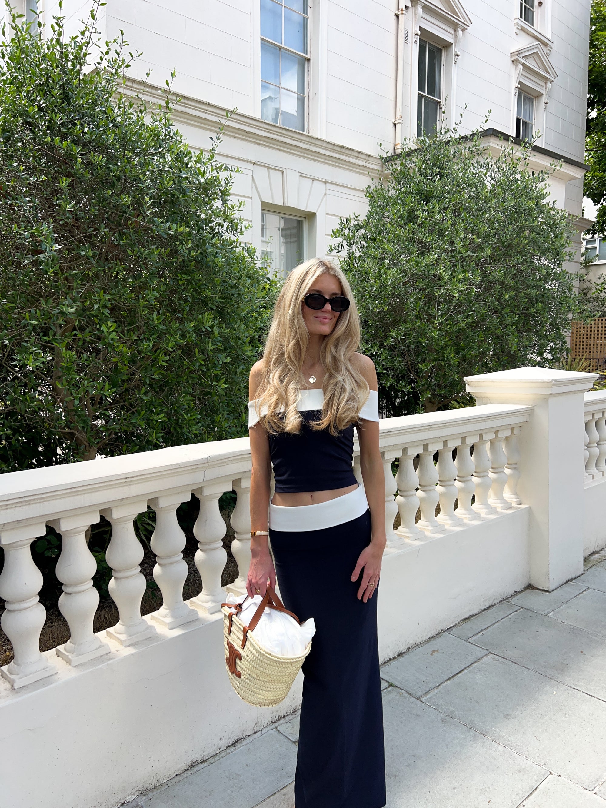 Essential Midi Skirt | Midnight