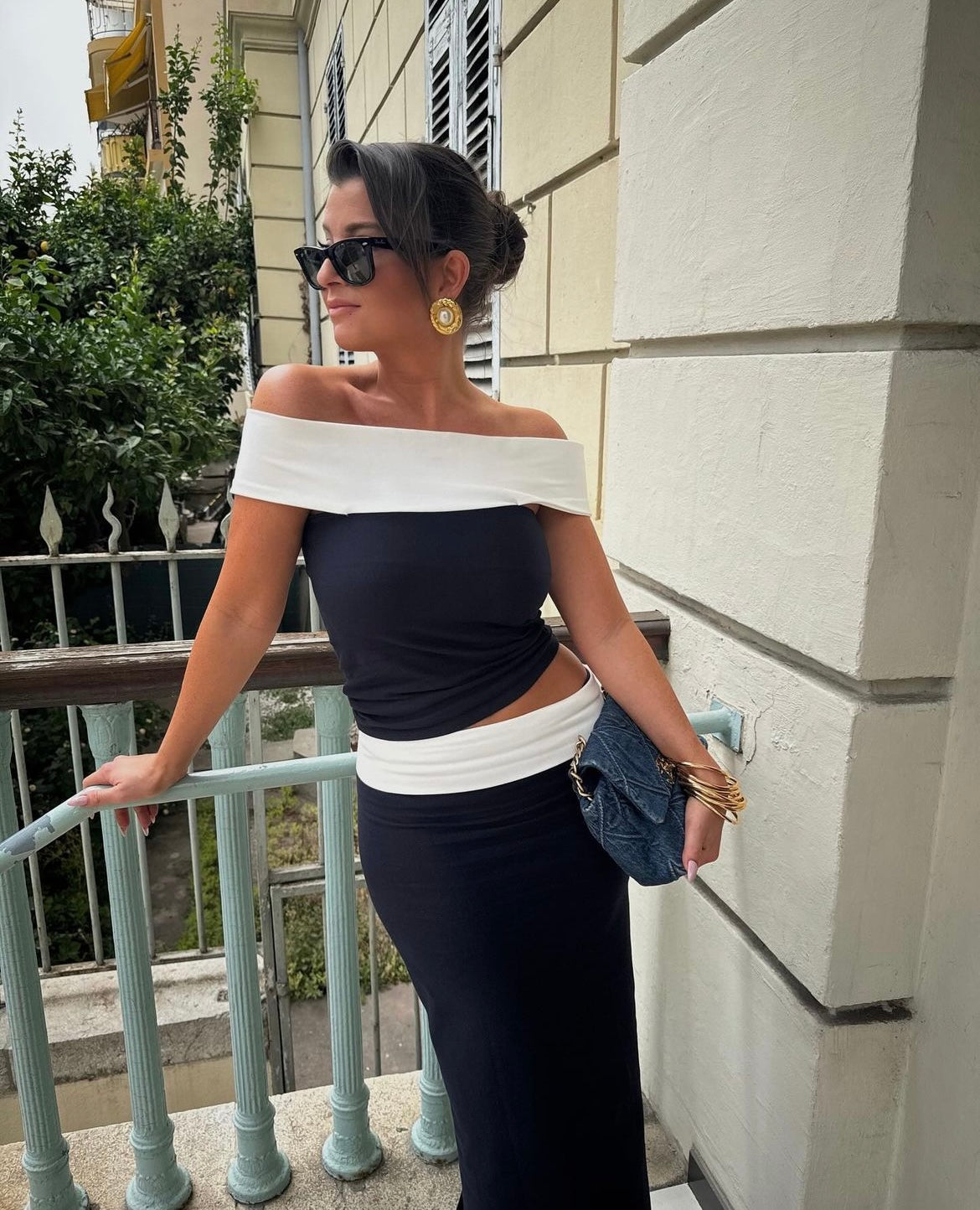 Essential Midi Skirt | Midnight