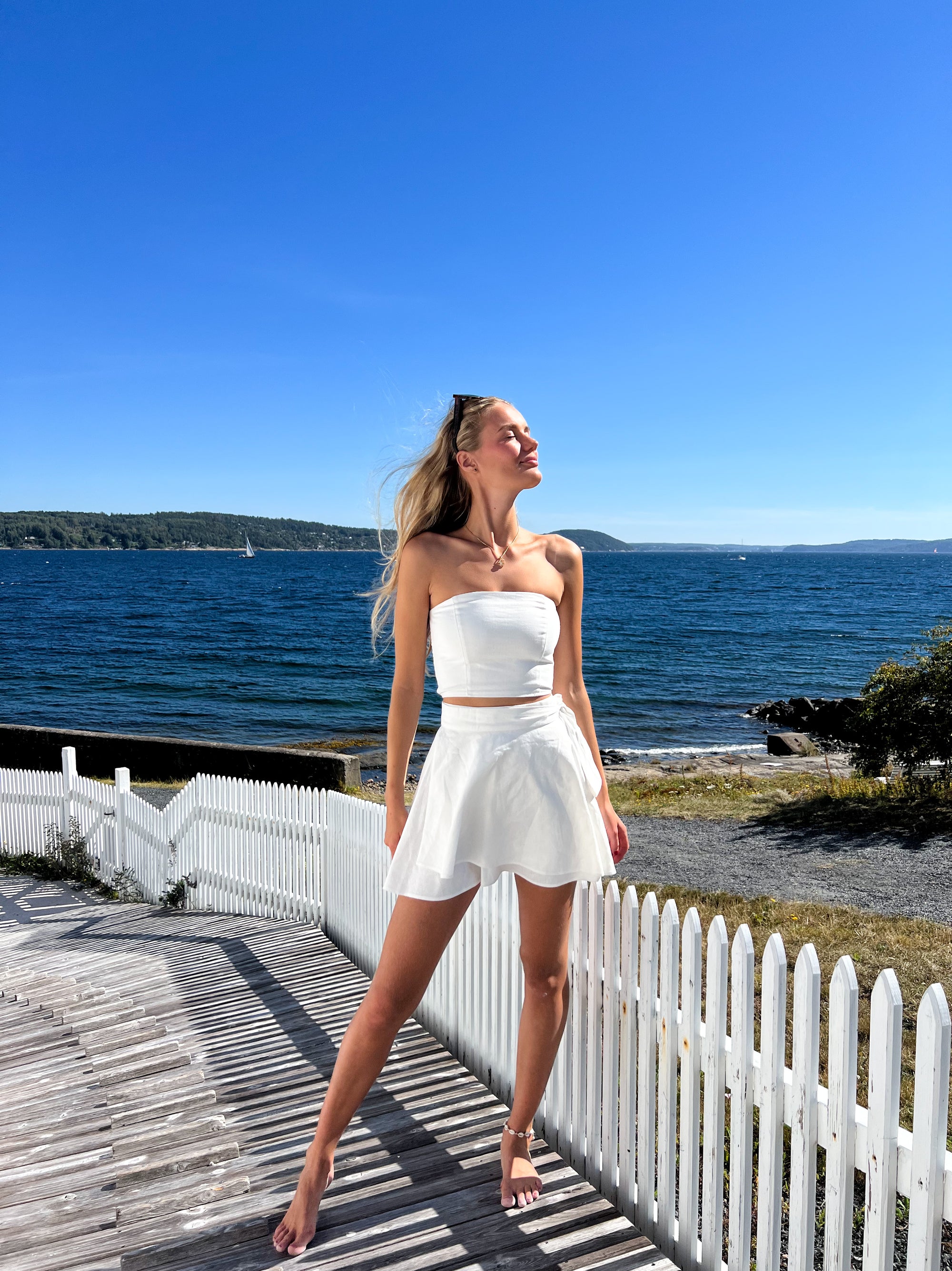 Linen Top | Ivory