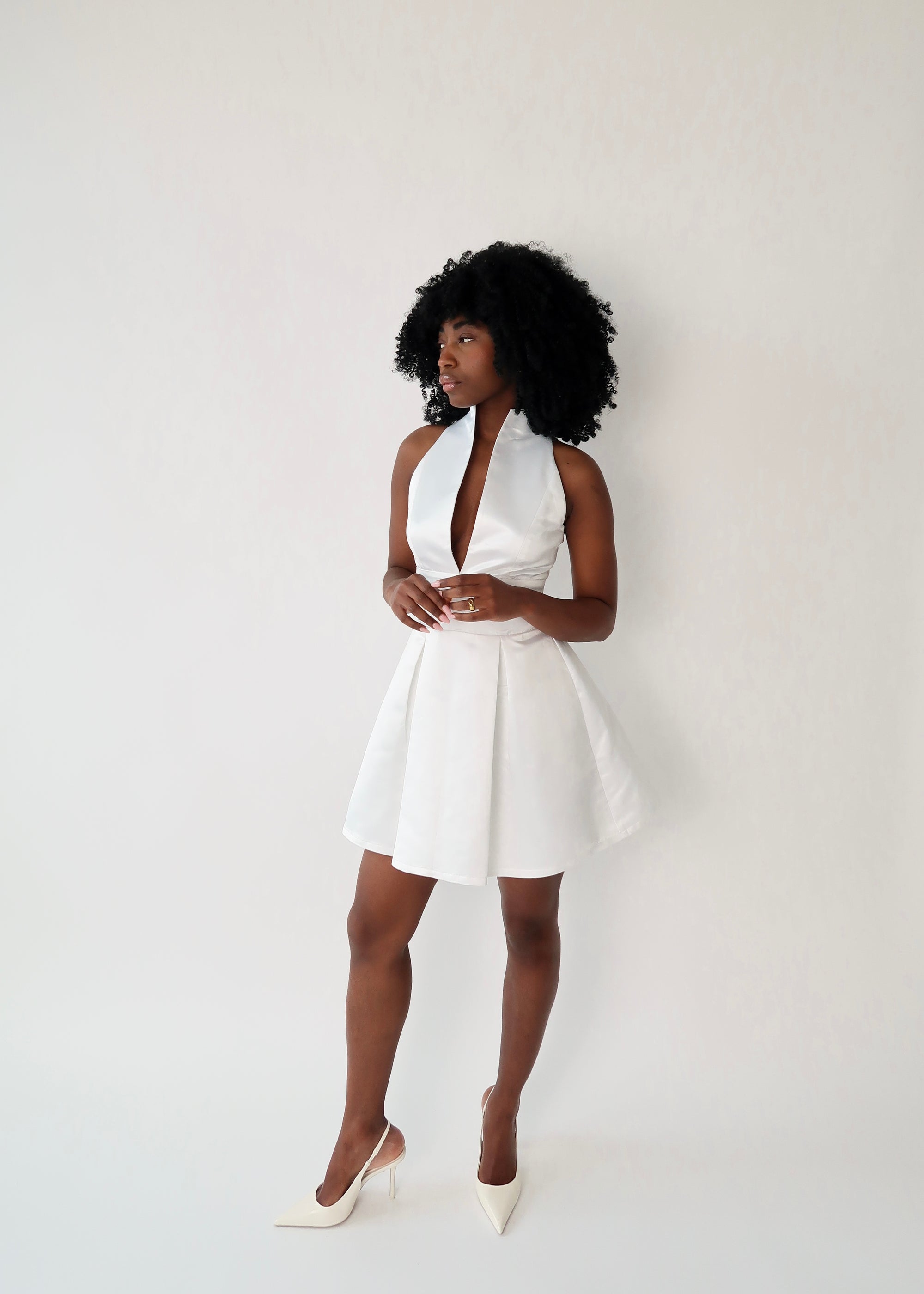 Elegance Dress | White